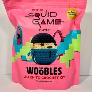 The Woobles Netflix Squid Game Player Learn to Crochet Kit